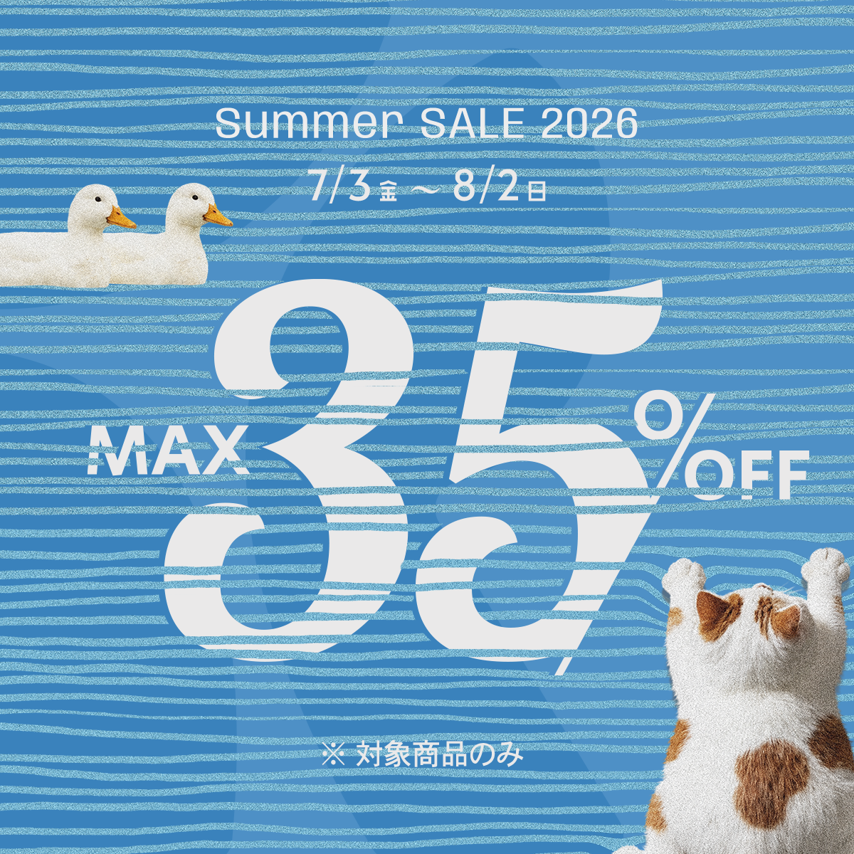 SUMMER SALE、始まってます🌴