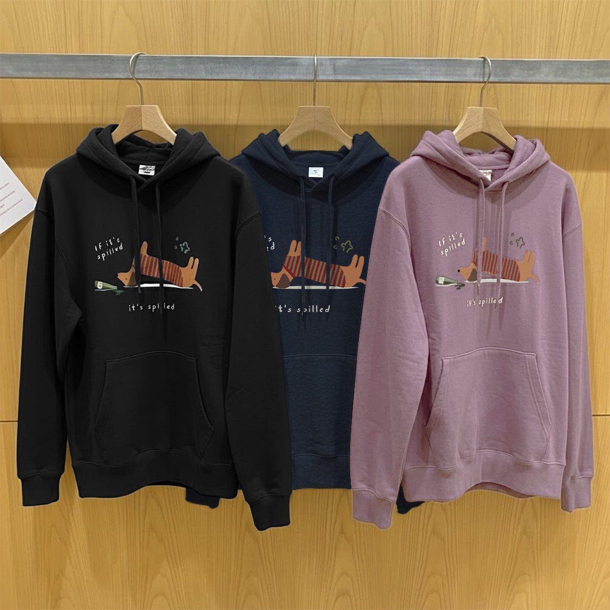 新作スピルドッグ パーカー