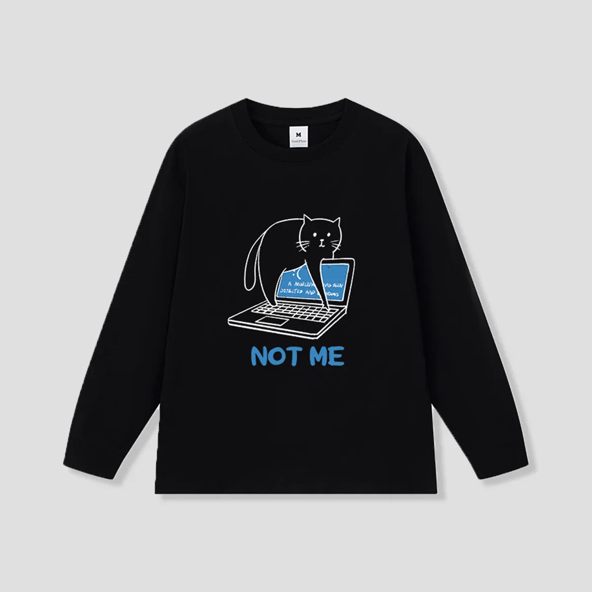 猫とキーボードとロングT