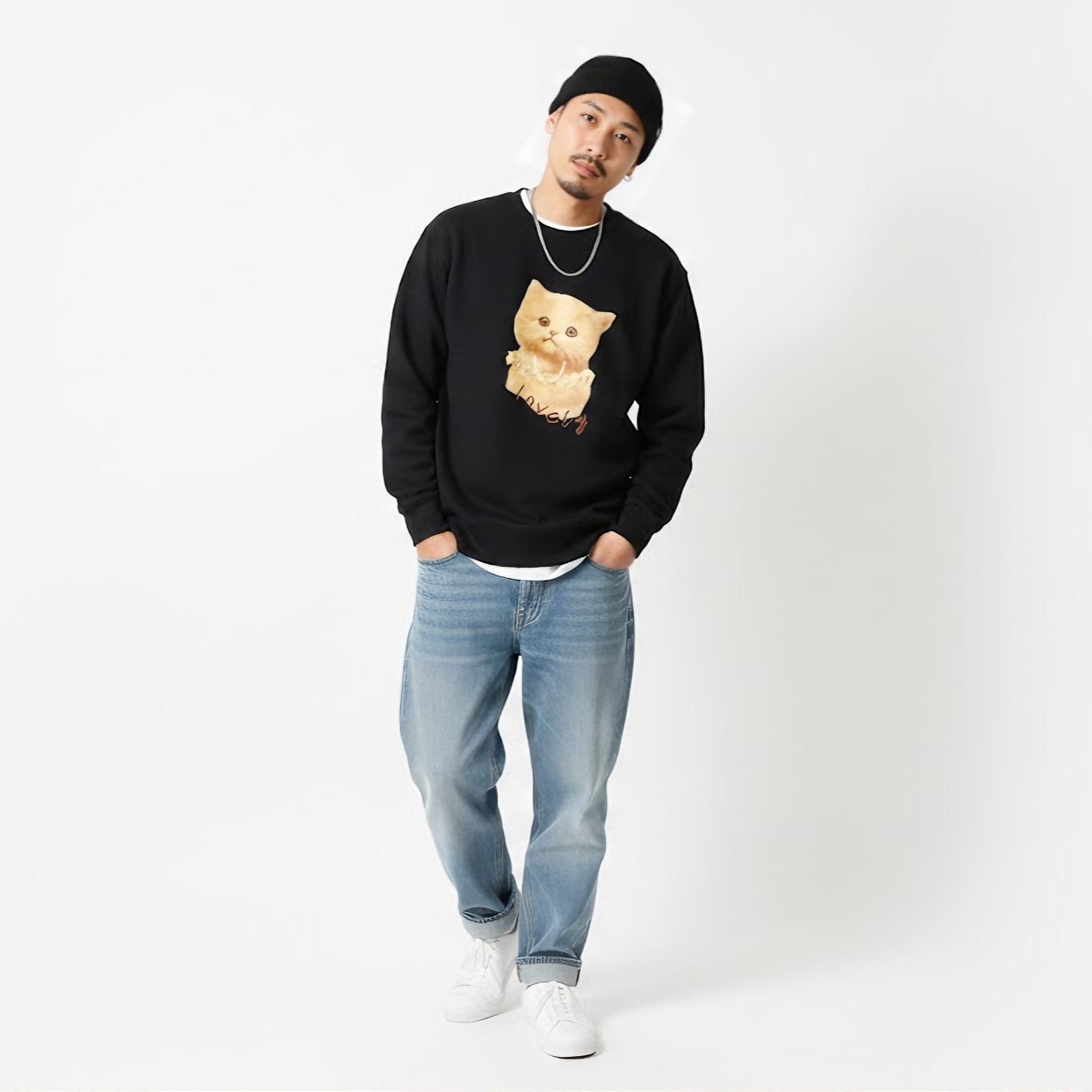 今日の“ギャップ優勝”スウェット