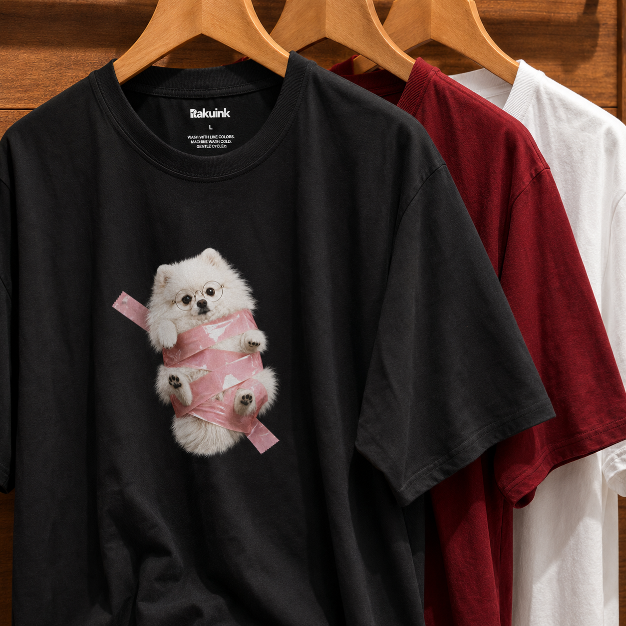 ファンの声から生まれた、ぺたぺたポメTシャツ