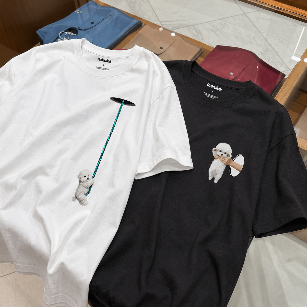 落ちそうで、つかまってる。ビションたちのゆるい事件簿