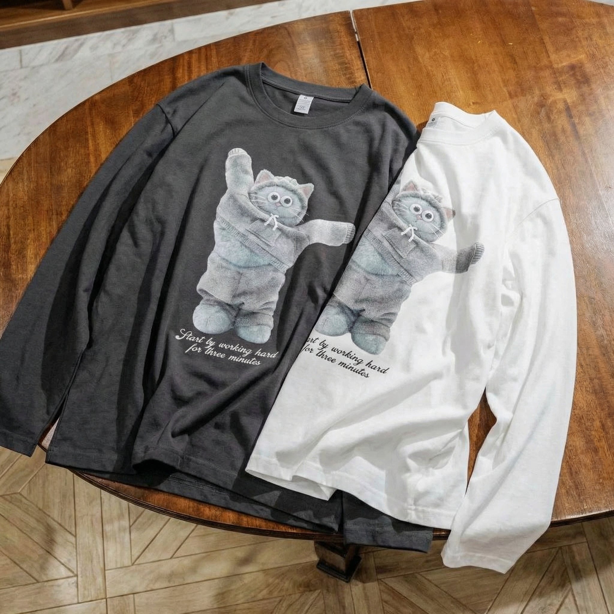 のびポーズねこ