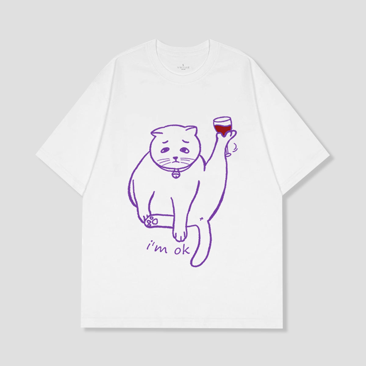 エモねこTシャツ