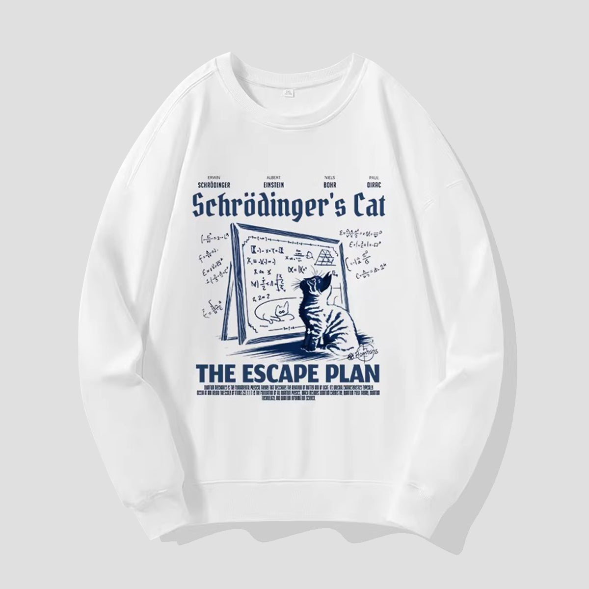 Schrödinger’s Cat ESCAPE PLAN スウェット