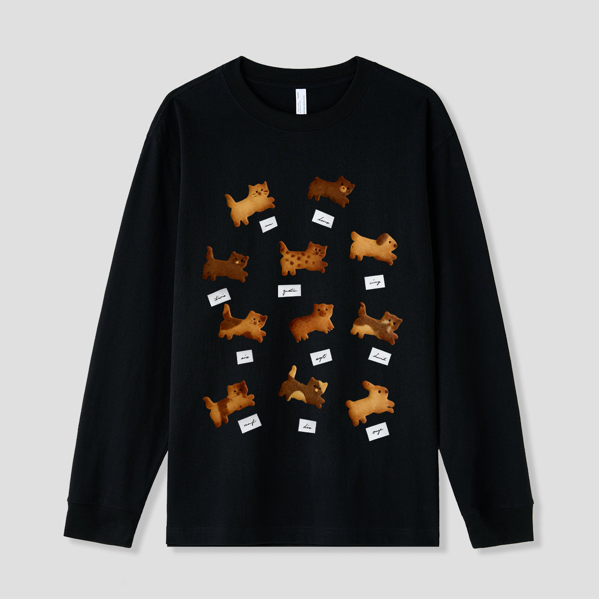 【予約】クッキーアニマル ロングスリーブTシャツ