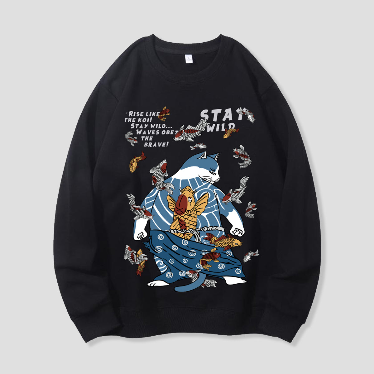 【予約】錦鯉浪人ネコ スウェット