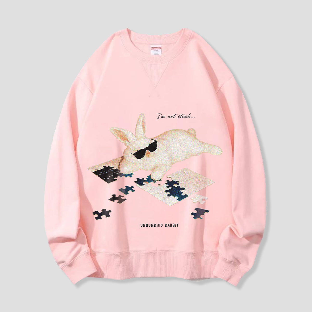 【予約】Unhurried Rabbit グラフィックスウェット