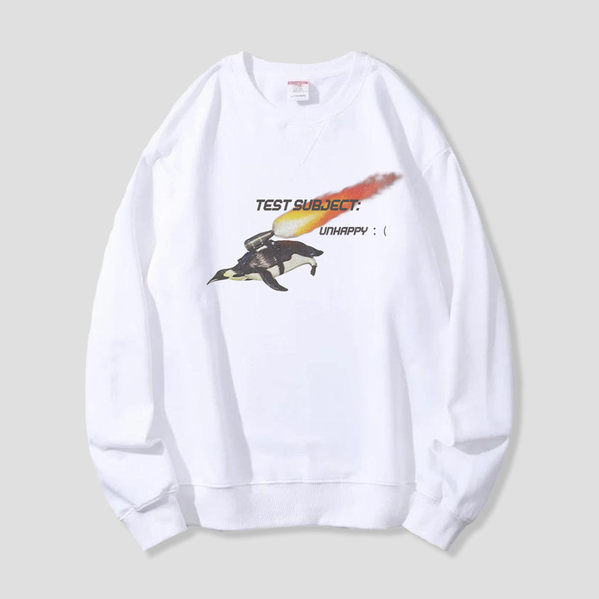 【予約】Unhappy Test Subject ペンギン グラフィックスウェット