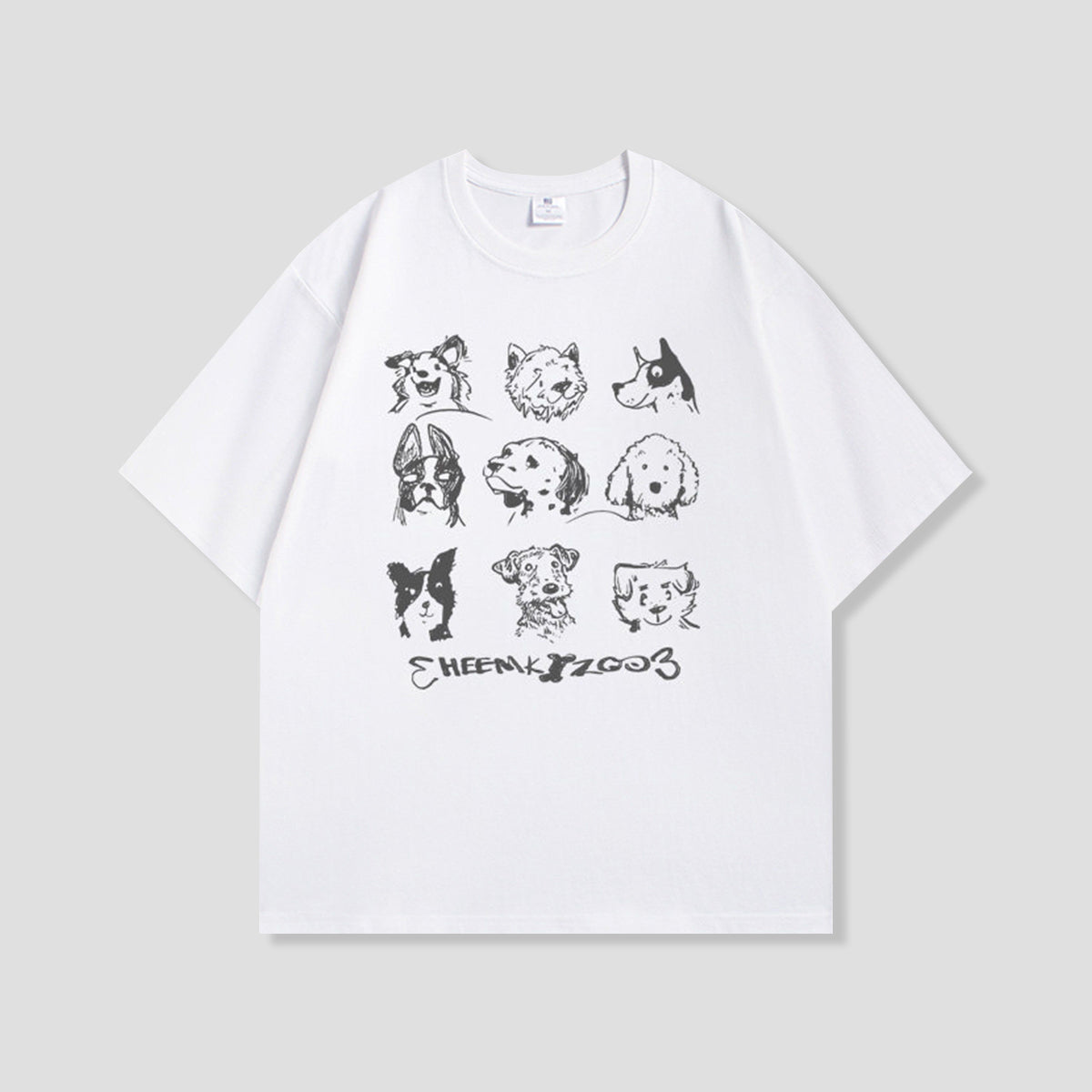 スケッチドッグス グラフィックTシャツ