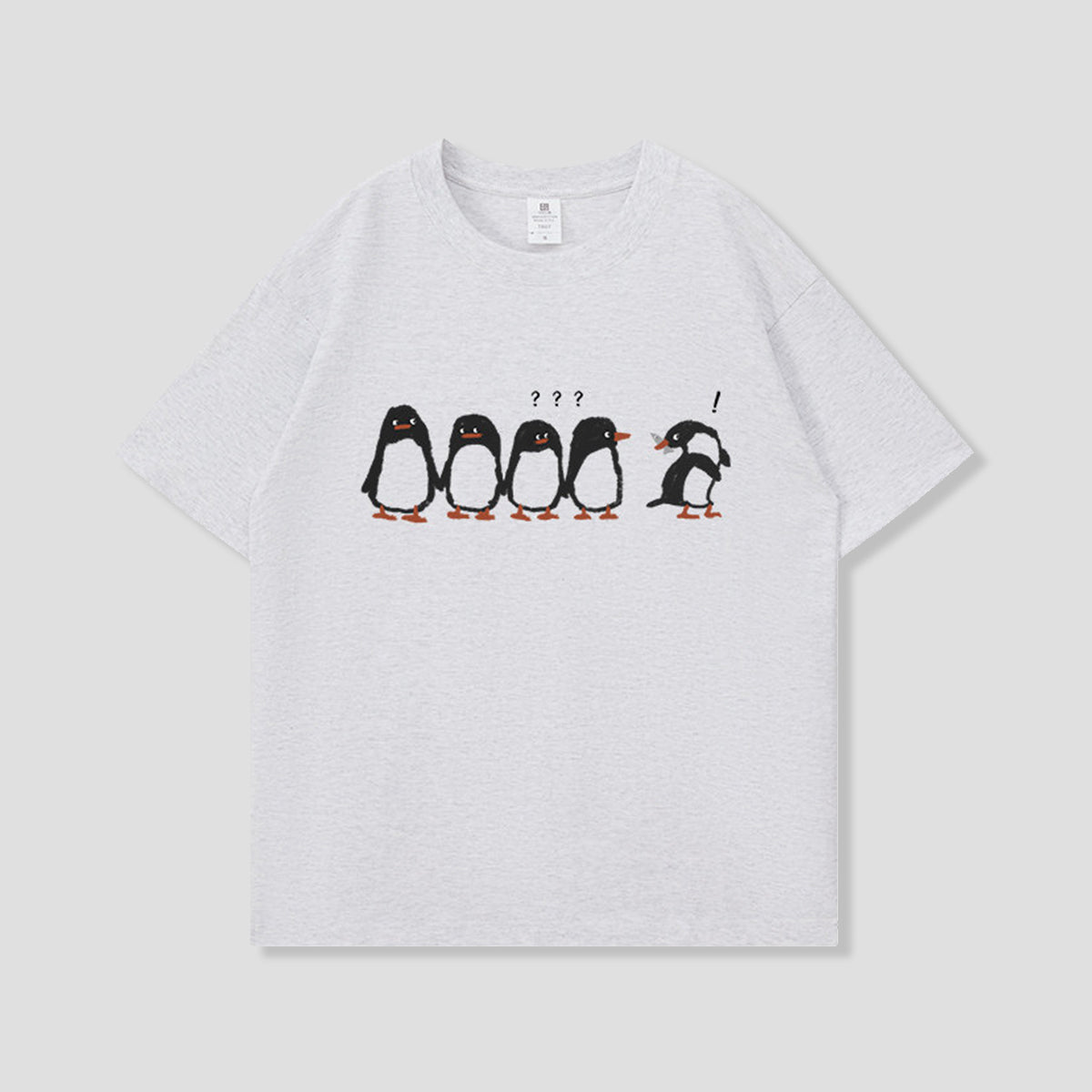 クエスチョンペンギン グラフィックTシャツ