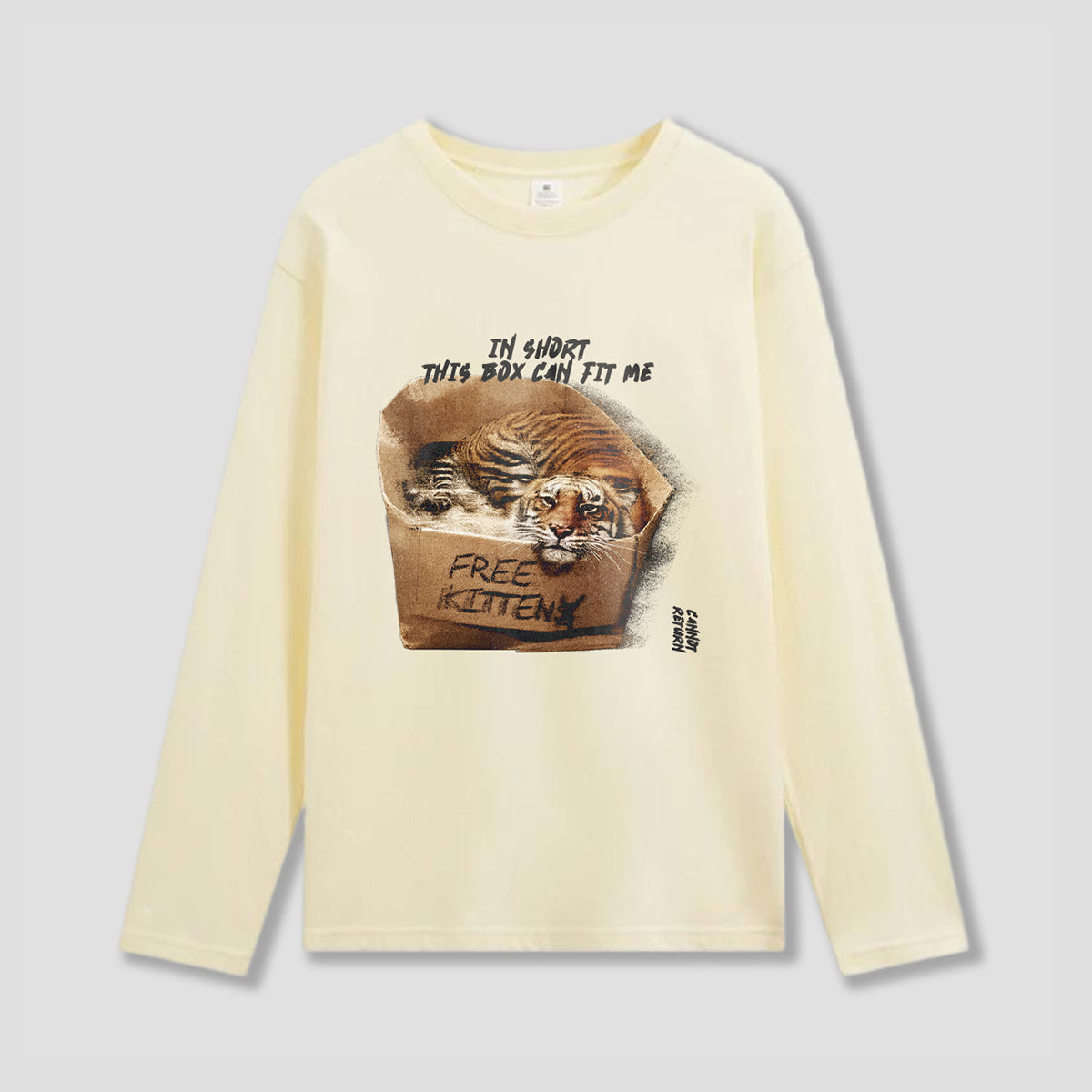 【予約】ボックス タイガー ロングスリーブ