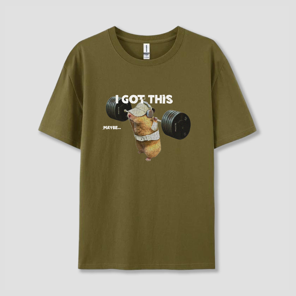 【予約】パワーリフター ハムスター グラフィックTシャツ