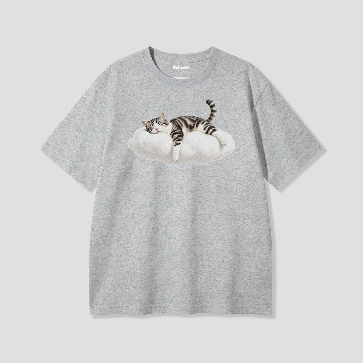 【予約】おひるね雲のりキャット グラフィックTシャツ