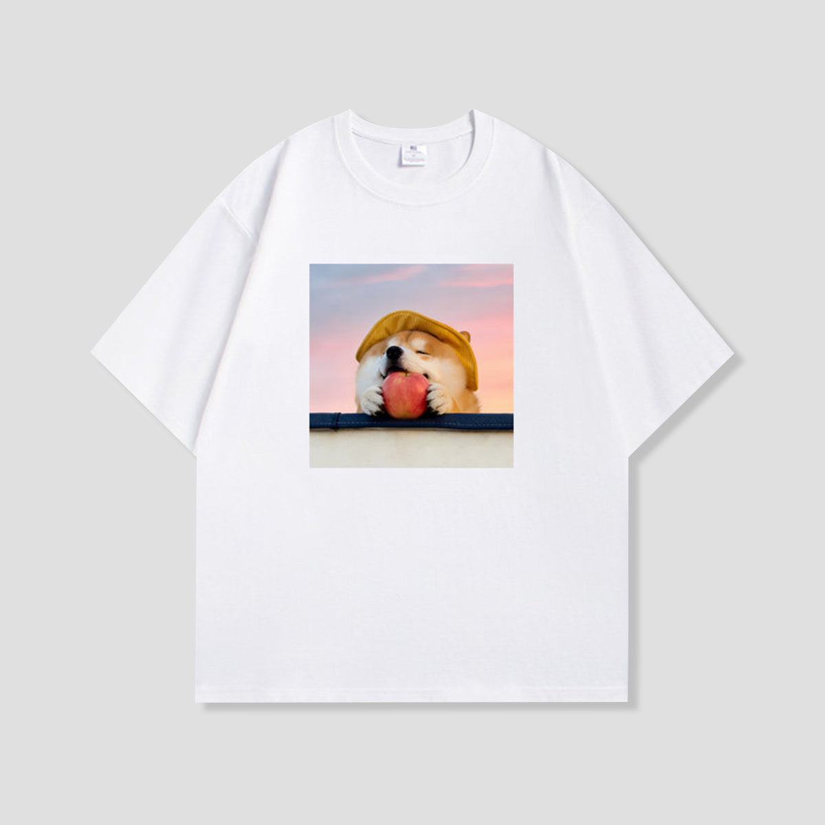 サンセットアップルドッグ グラフィックTシャツ