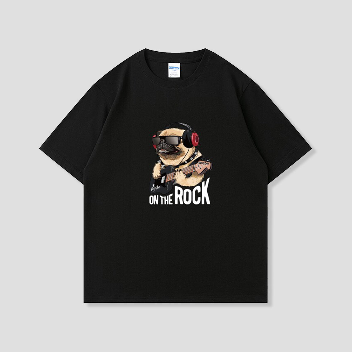 ロックパグ グラフィックTシャツ