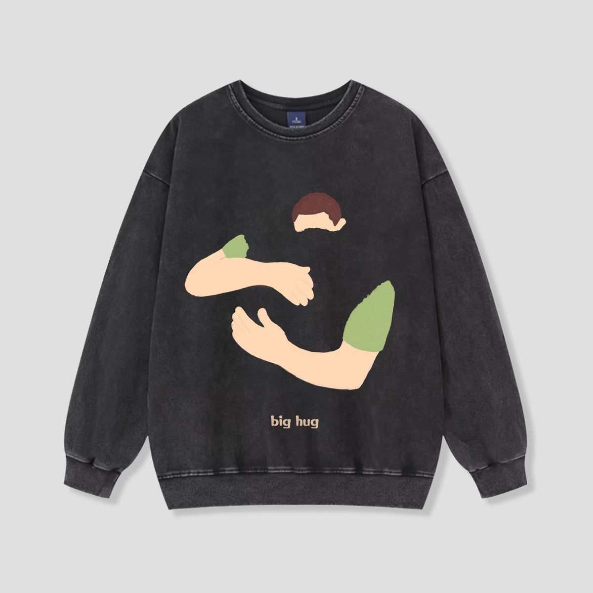 ビッグハグ グラフィック スウェット