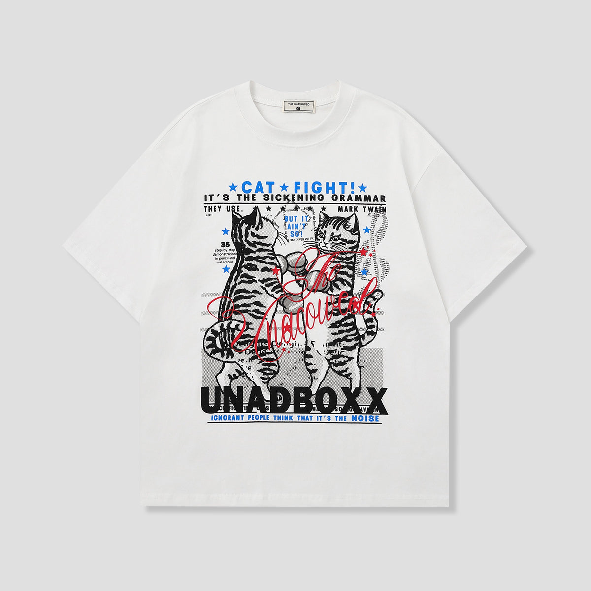 キャットファイト グラフィックTシャツ