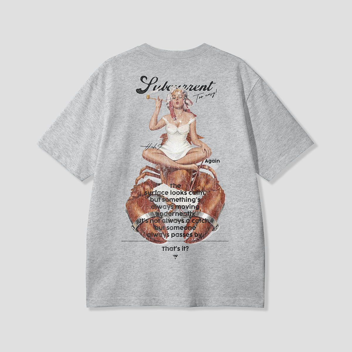 【予約】ロブスター覇者 バックプリントTシャツ