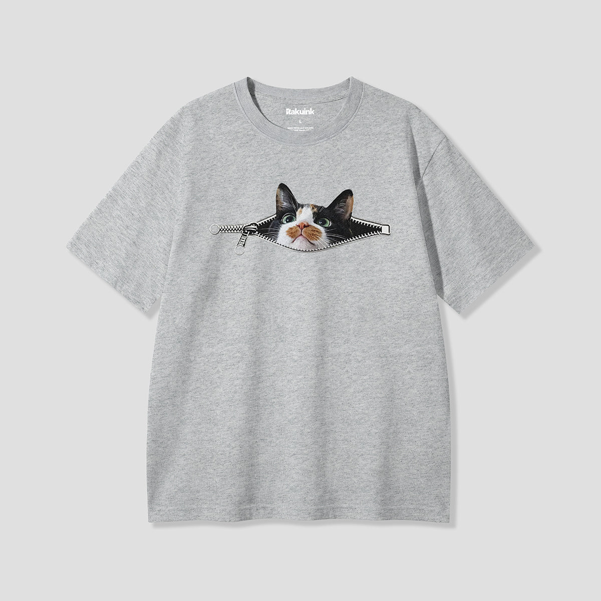 【予約】ジップピープキャット グラフィックTシャツ