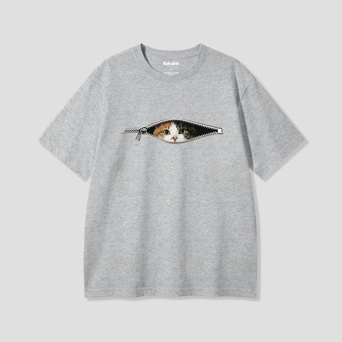 【予約】ジップピープキャット グラフィックTシャツ