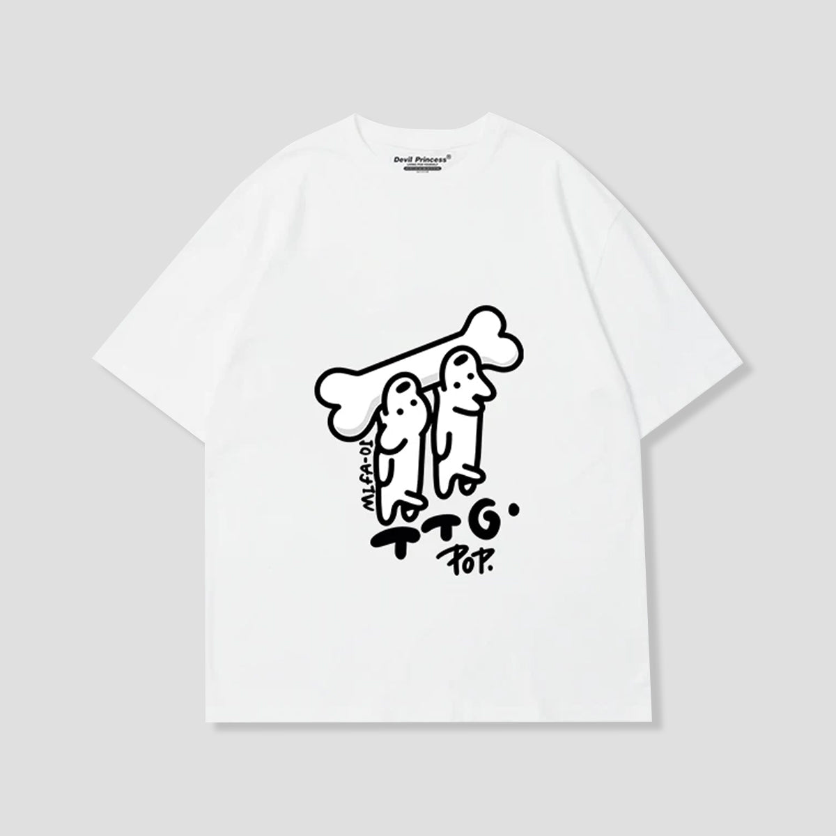 ハングオンボーンドッグ グラフィックTシャツ