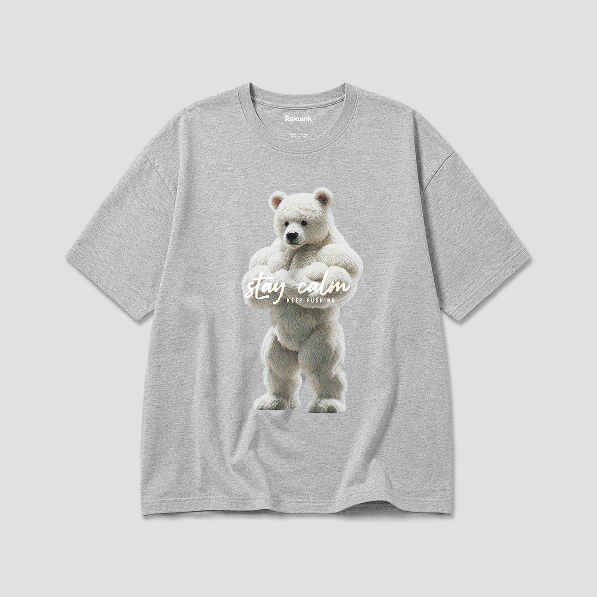 【予約】マッスルホッキョクグマ グラフィックTシャツ