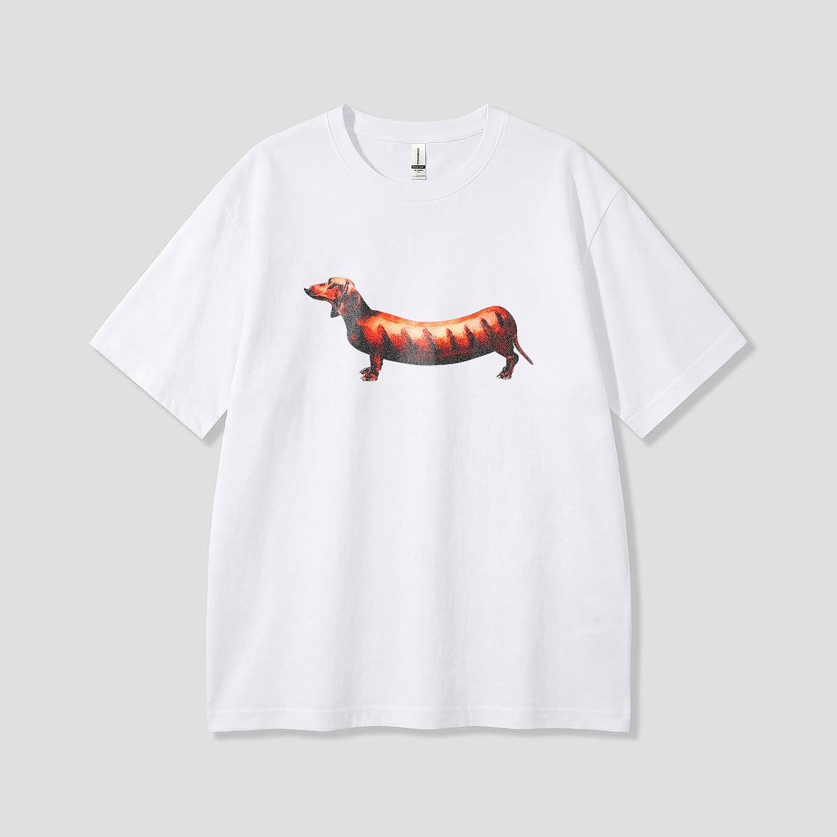 【予約】ちょいアツ ダックスフンドプリントTシャツ