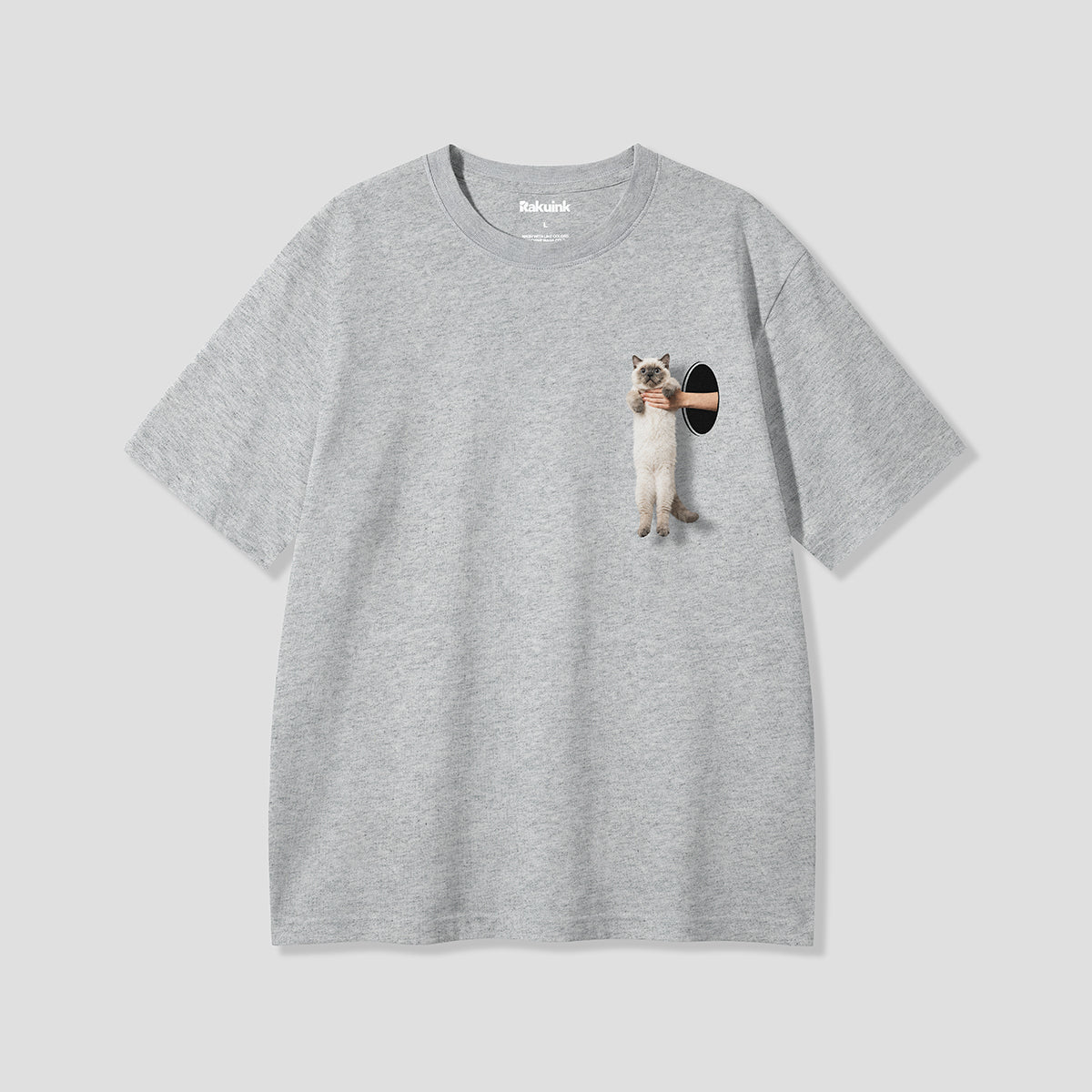 【予約】さらわれシャム猫 グラフィックTシャツ
