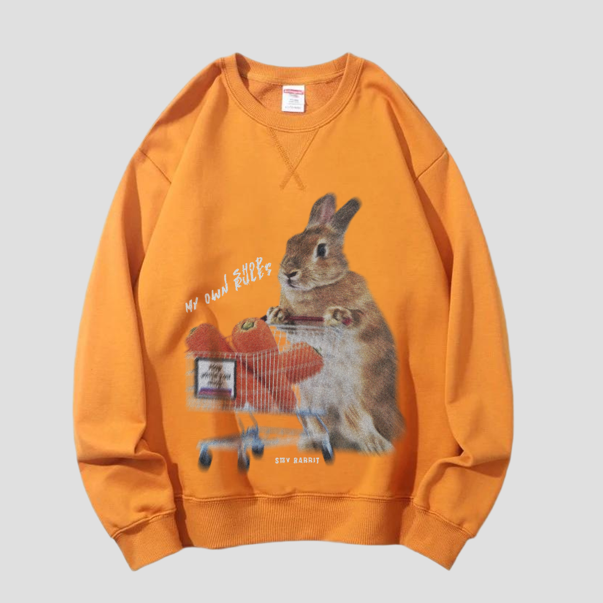 【予約】MY OWN RULES ショッピングラビット スウェット