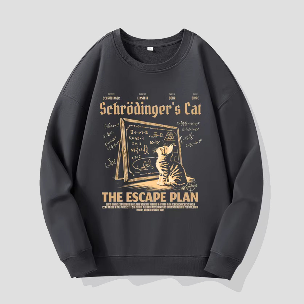 Schrödinger’s Cat ESCAPE PLAN スウェット