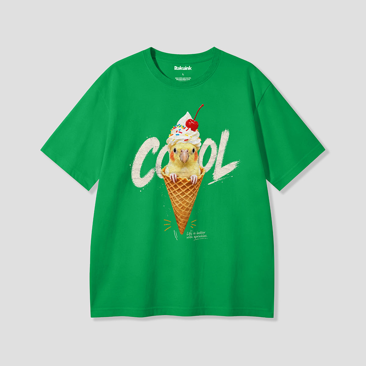 【予約】アイスクリームコカティール グラフィックTシャツ