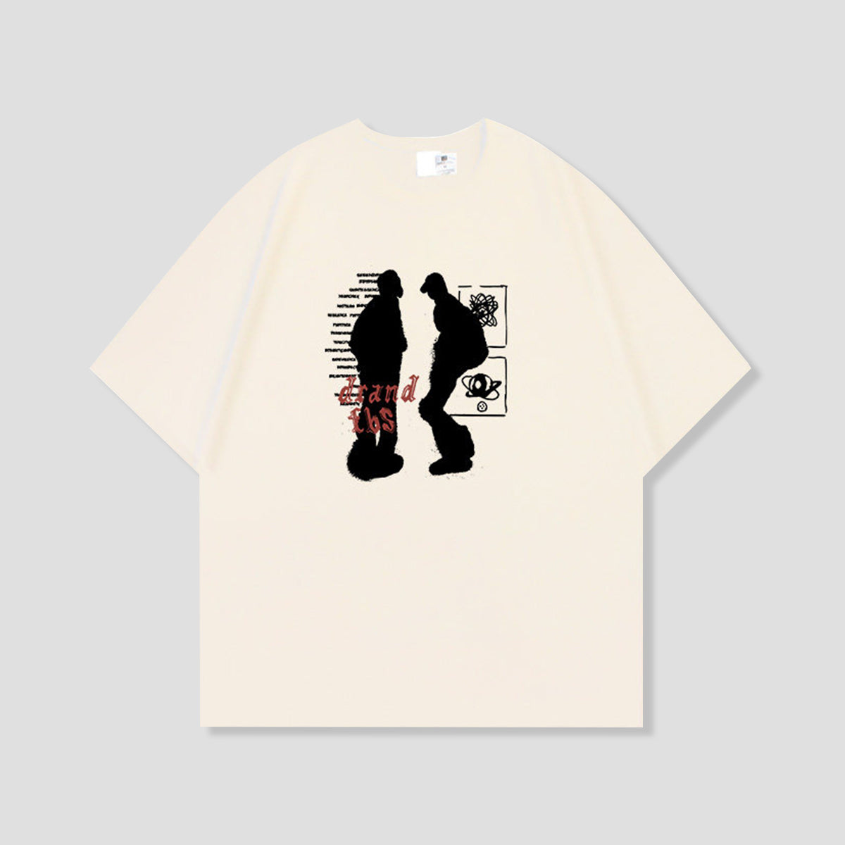 スタンドオフ シルエットグラフィックTシャツ