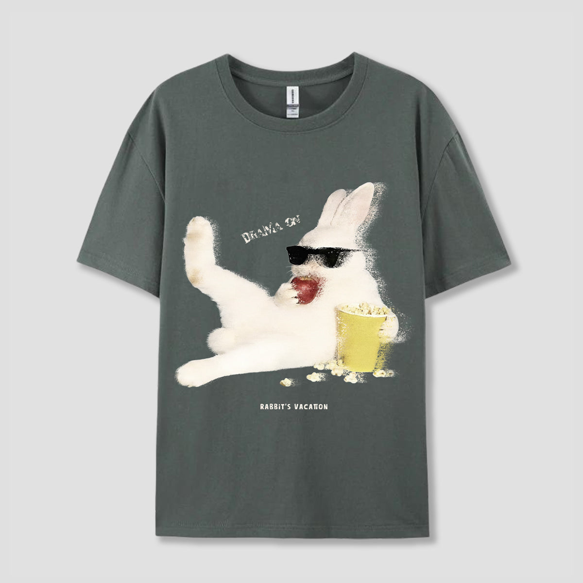 ラビットバケーション グラフィック Tシャツ