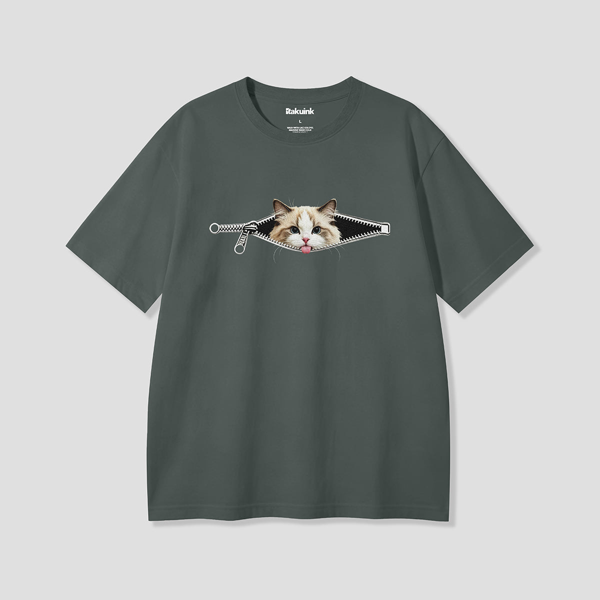 【予約】ペロッとラグドール フォトグラフィックTシャツ