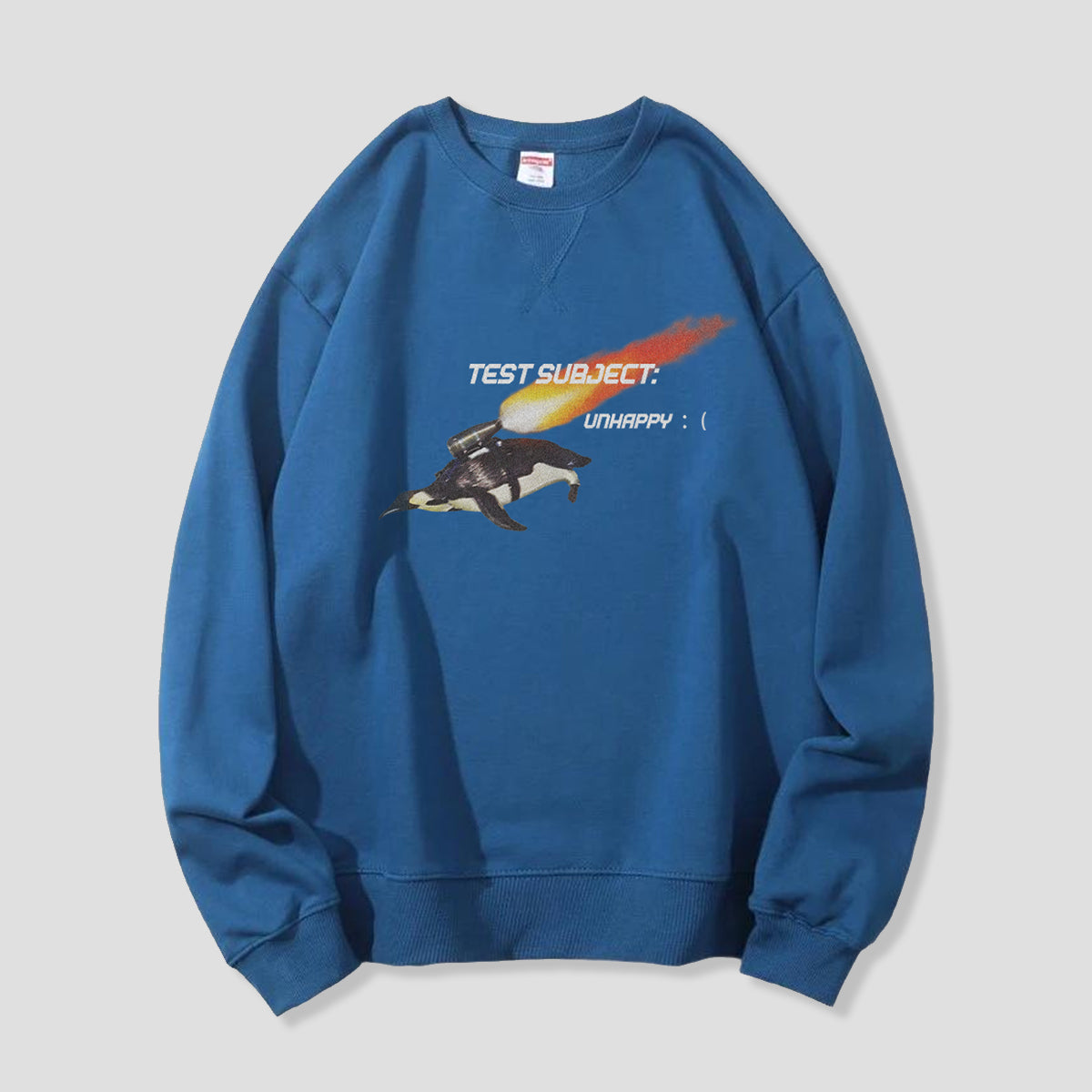【予約】Unhappy Test Subject ペンギン グラフィックスウェット