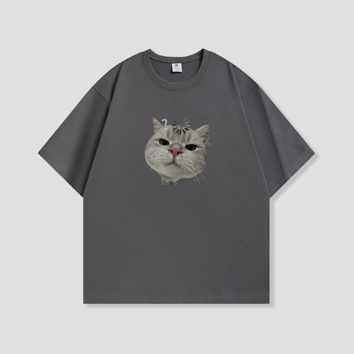 ハテナキャット グラフィックTシャツ