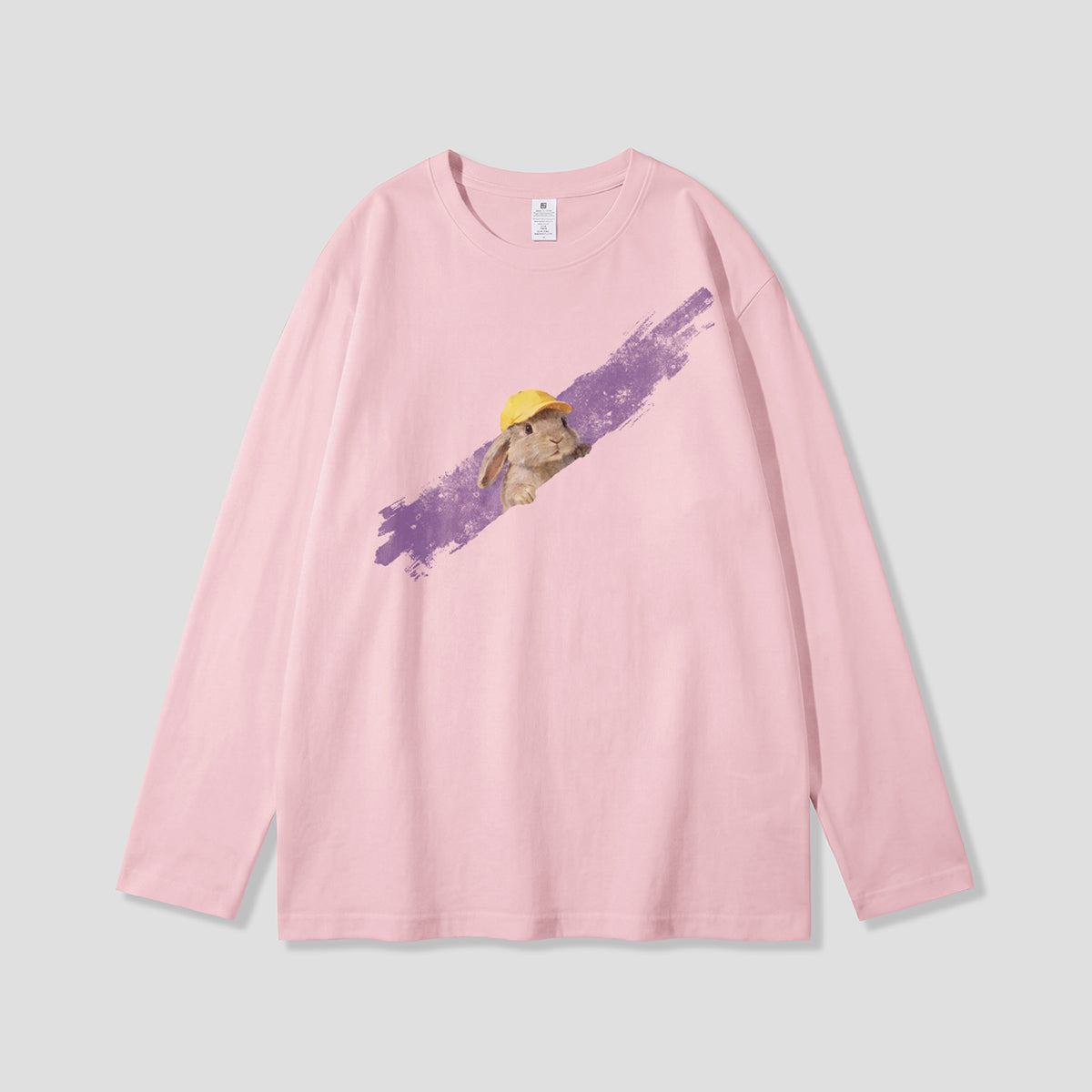 【予約】ひょっこりイエローキャップバニー ロングスリーブ