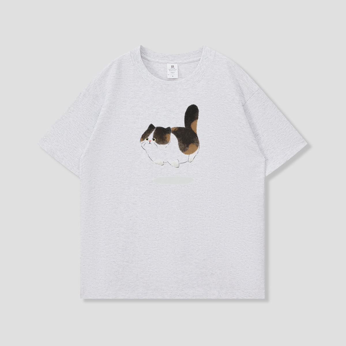 ぽて猫フロート グラフィックTシャツ