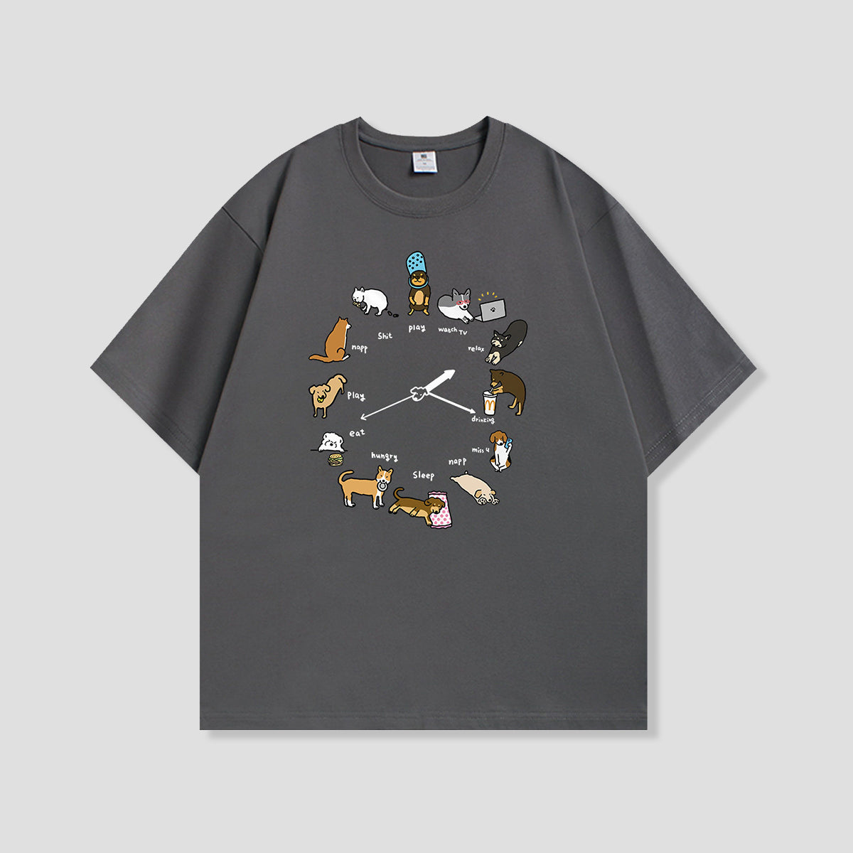 ドッグライフサークル グラフィックTシャツ