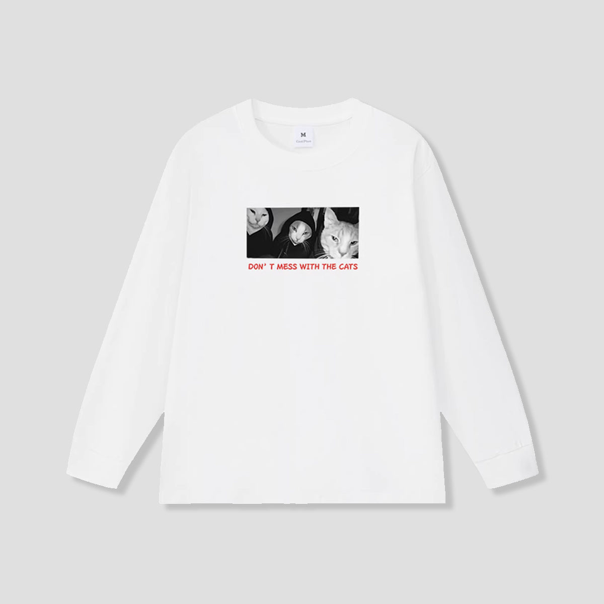 キャットゲイズ グラフィック ロングスリーブ