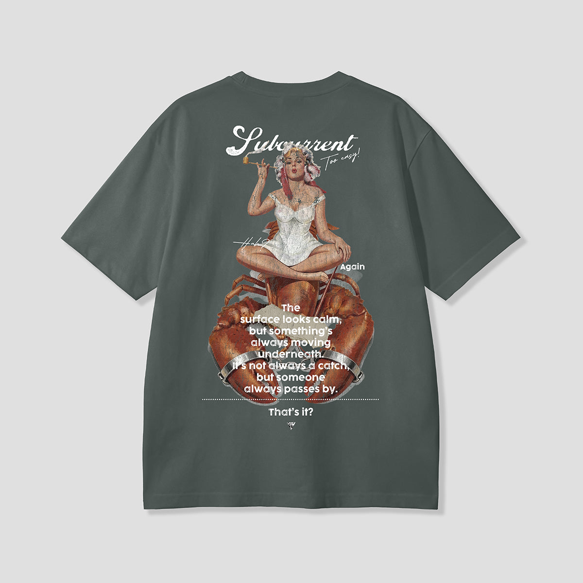 【予約】ロブスター覇者 バックプリントTシャツ