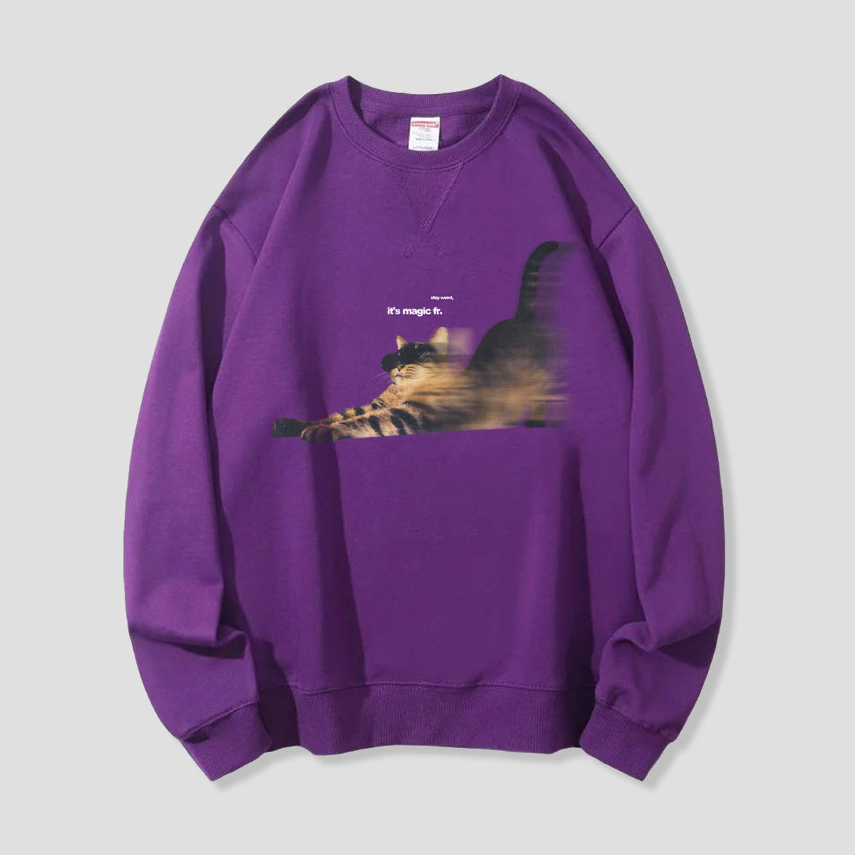 【予約】のび猫 グラフィック スウェット