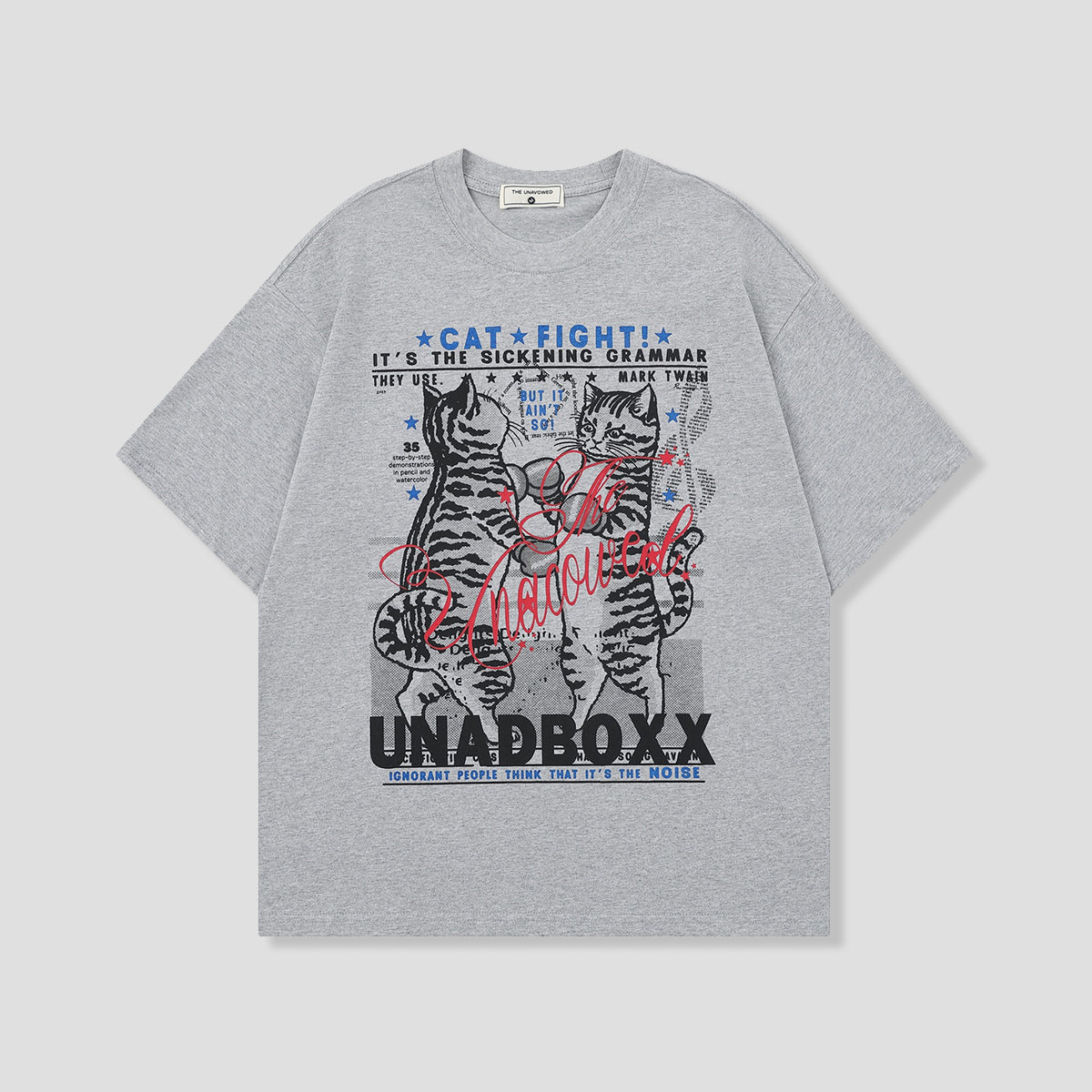 キャットファイト グラフィックTシャツ