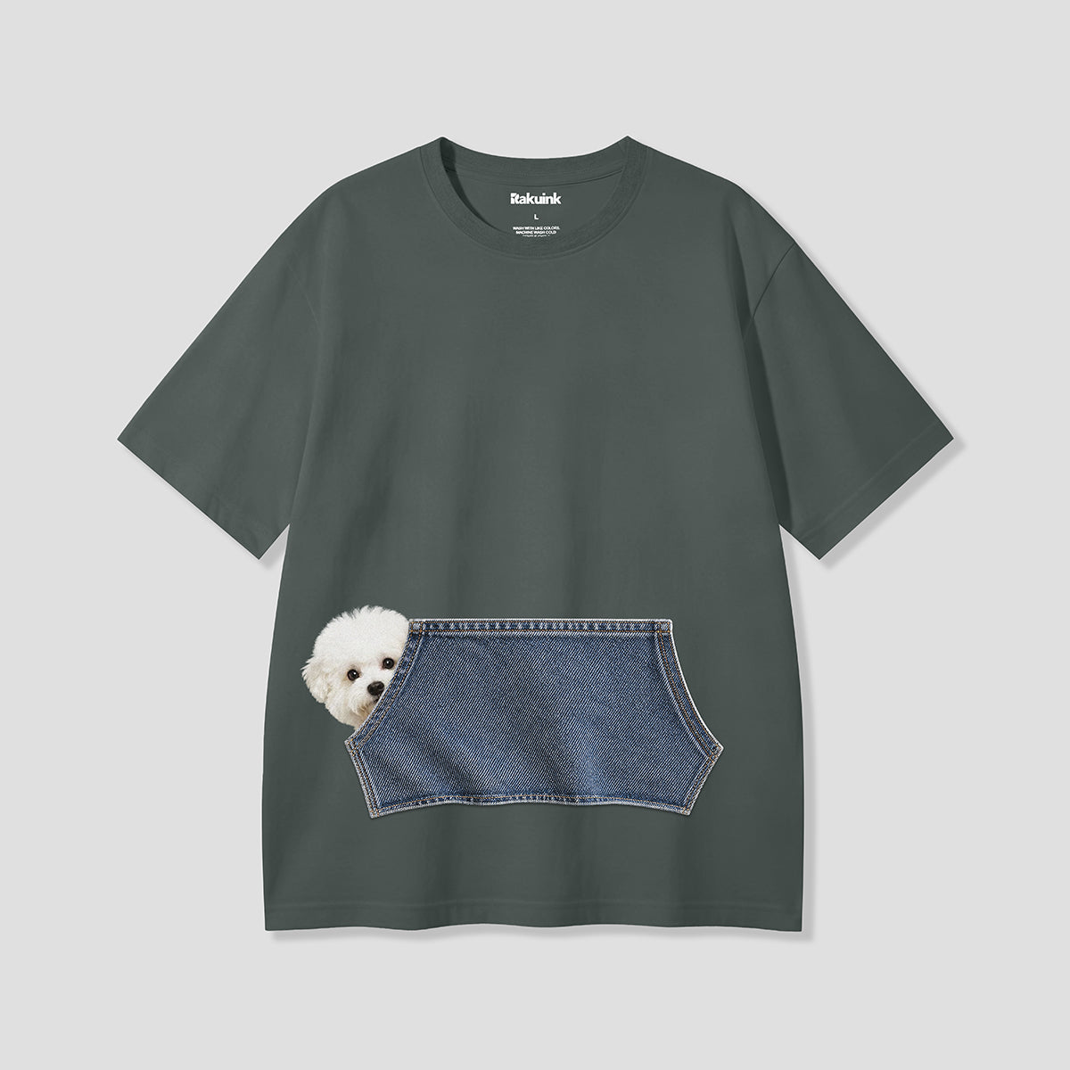 【予約】ポケットドッグ グラフィックTシャツ