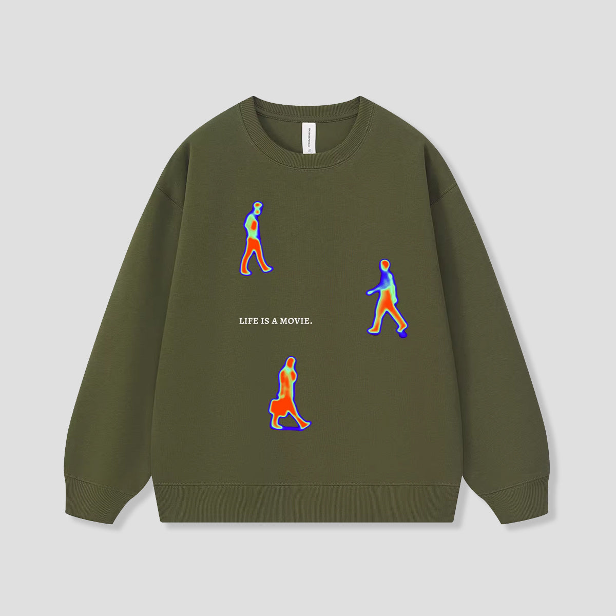 LIFE IS A MOVIE ヒートウォーク スウェット