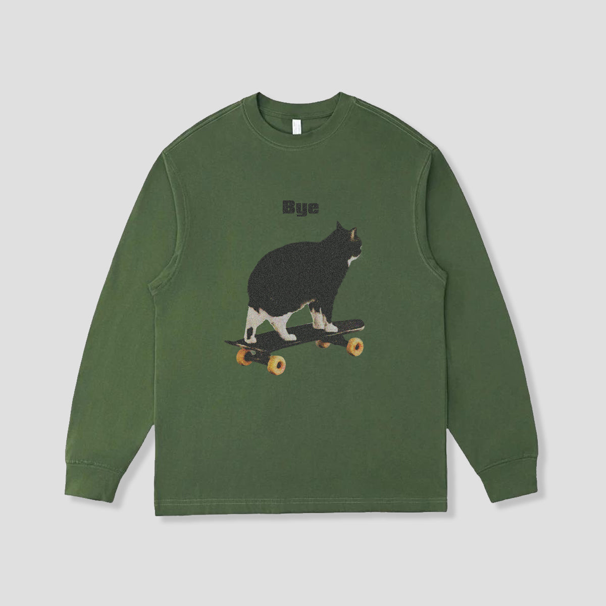 【予約】さよなら スケートキャット ロングスリーブ