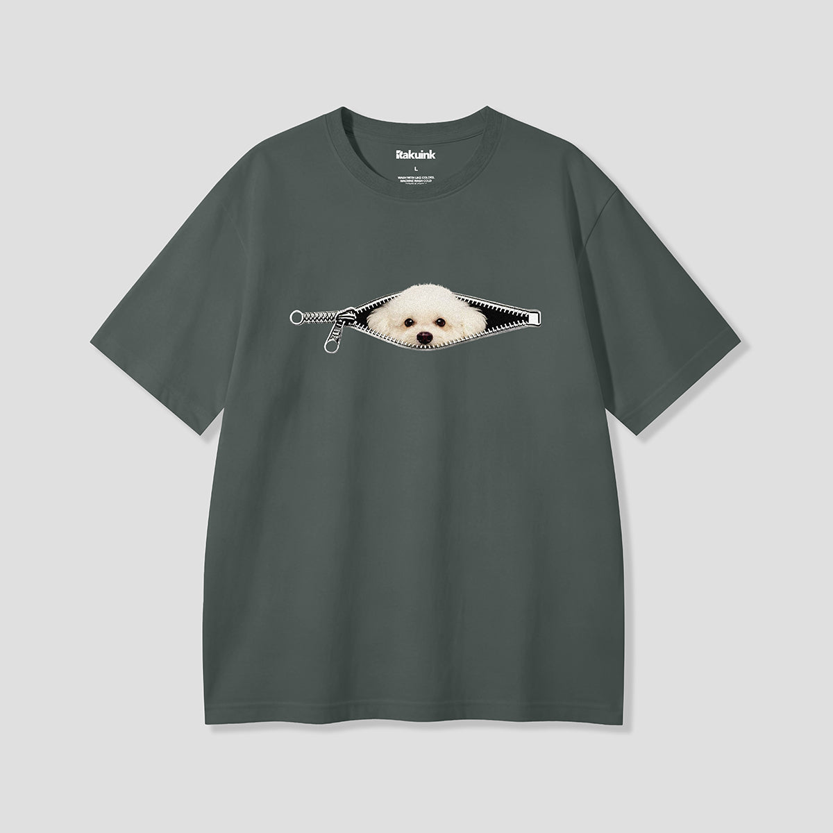 【予約】ジップインドッグ グラフィックTシャツ