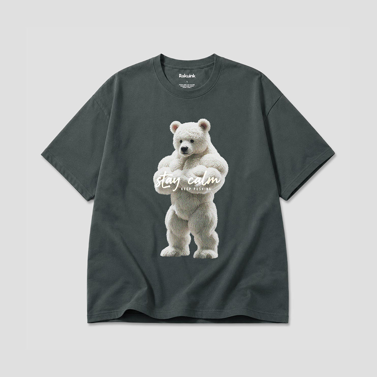 【予約】マッスルホッキョクグマ グラフィックTシャツ