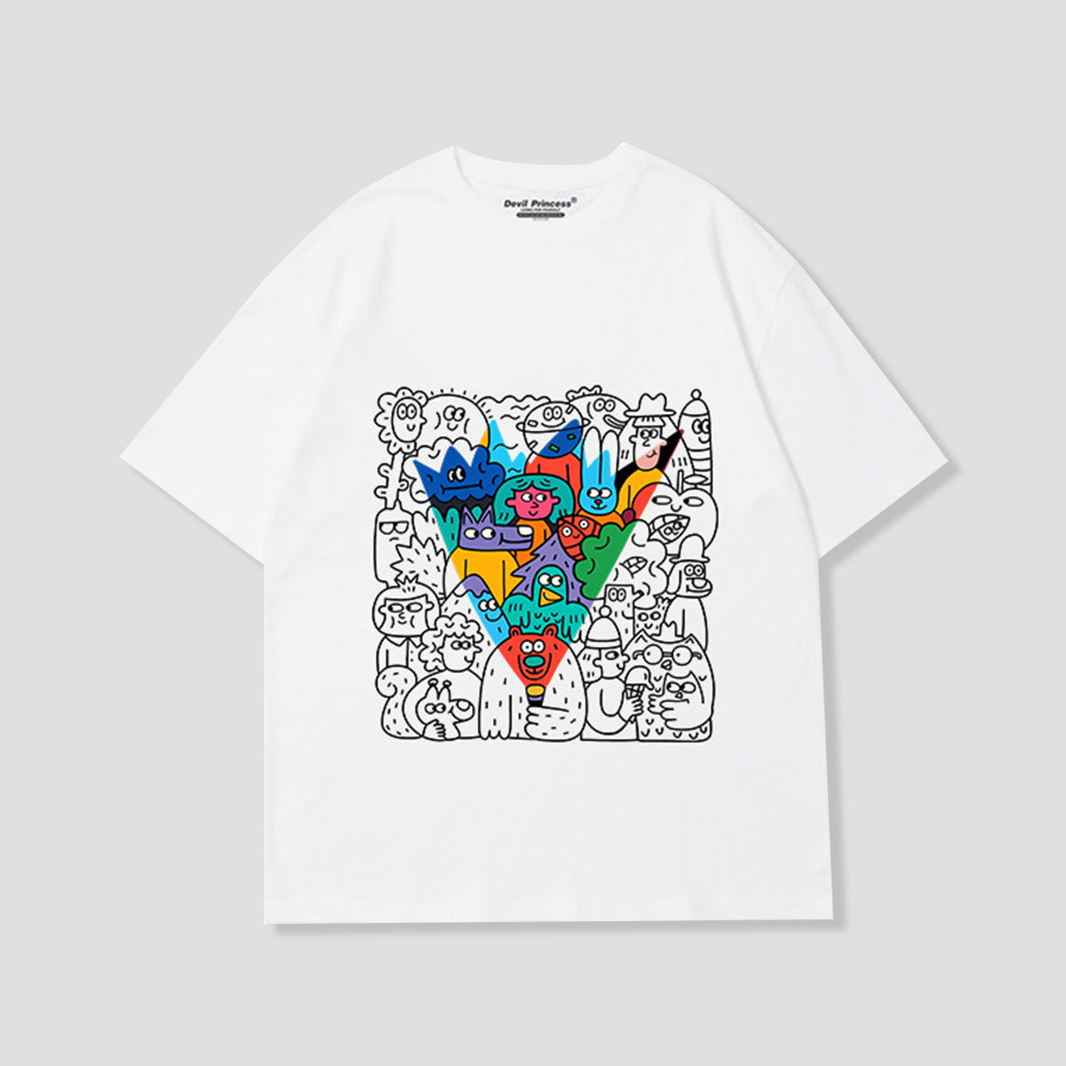 フラッシュライトドゥードル グラフィックTシャツ